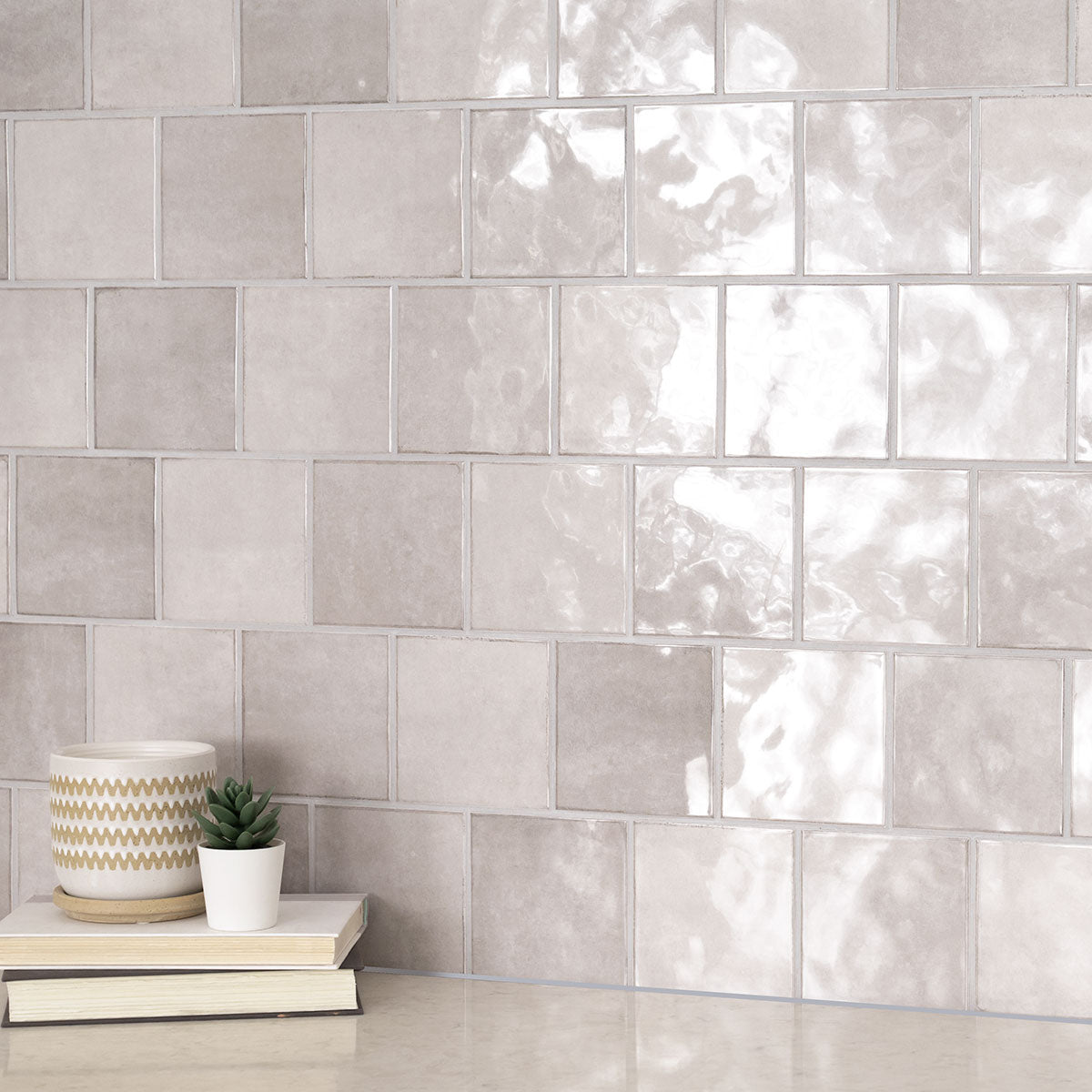 RENZO STERLING 5X5 GLOSSY Wall Tile - Shop at Home Craft Studio - 10
