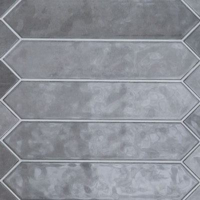 RENZO STORM PICKETT 2.5X13 GLOSSY Ceramic Picket Tile - Shop at Home Craft Studio - 1