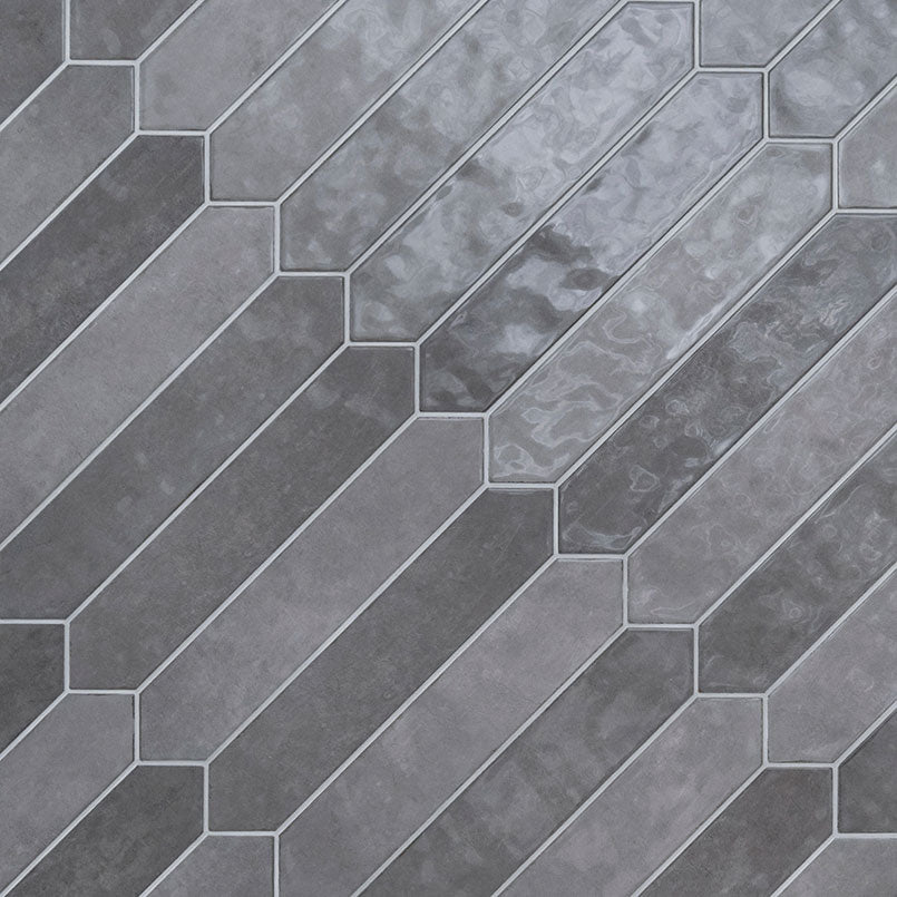 RENZO STORM PICKETT 2.5X13 GLOSSY Ceramic Picket Tile - Shop at Home Craft Studio - 2