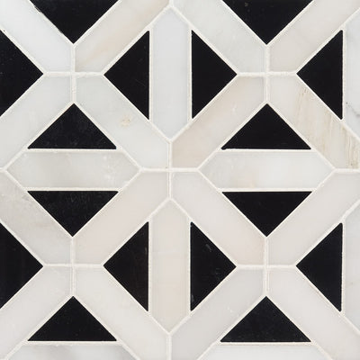 RETRO FRETWORK Floor or Wall Tile - Shop at Home Craft Studio - 1