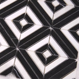 RHOMBIX NERO Mosaic, Floor or Wall Tile - Shop at Home Craft Studio - 2
