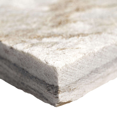ROYAL WHITE SPLITFACE LEDGER CORNER 9X18 Stacked Stone Panels - Shop at Home Craft Studio - 4