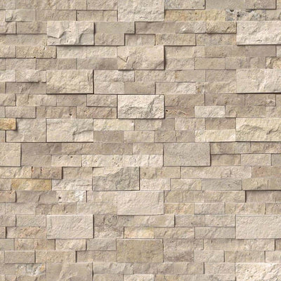 Roman Beige Ledger Corner Stacked Stone Panels - Shop at Home Craft Studio - 2