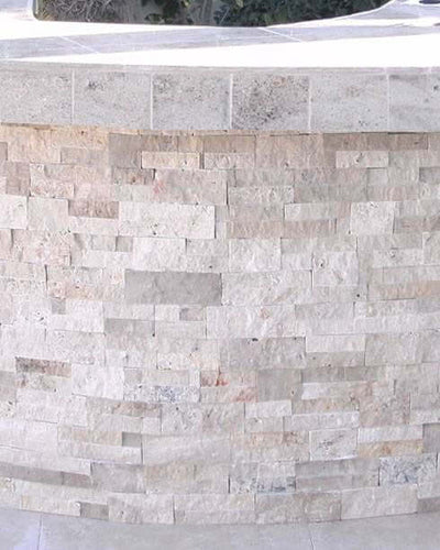 Roman Beige Ledger Corner Stacked Stone Panels - Shop at Home Craft Studio - 7