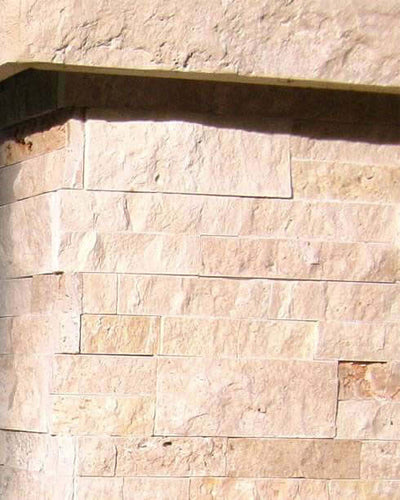 Roman Beige Ledger Corner Stacked Stone Panels - Shop at Home Craft Studio - 8