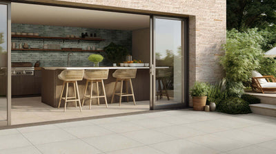 Royal White Splitface Ledger Corner Stacked Stone Panels - Shop at Home Craft Studio - 7