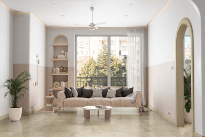 SANDE CREAM 12X24 POLISHED Floor or Wall Tile - Shop at Home Craft Studio - 3