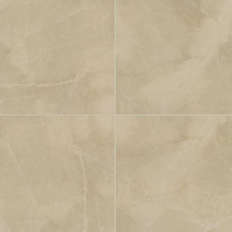 SANDE CREAM 24X24 POLISHED Floor or Wall Tile - Shop at Home Craft Studio - 1