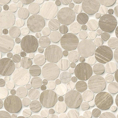 SERENITY STONE PEBBLES MESH BACKED Mosaic - Shop at Home Craft Studio - 1