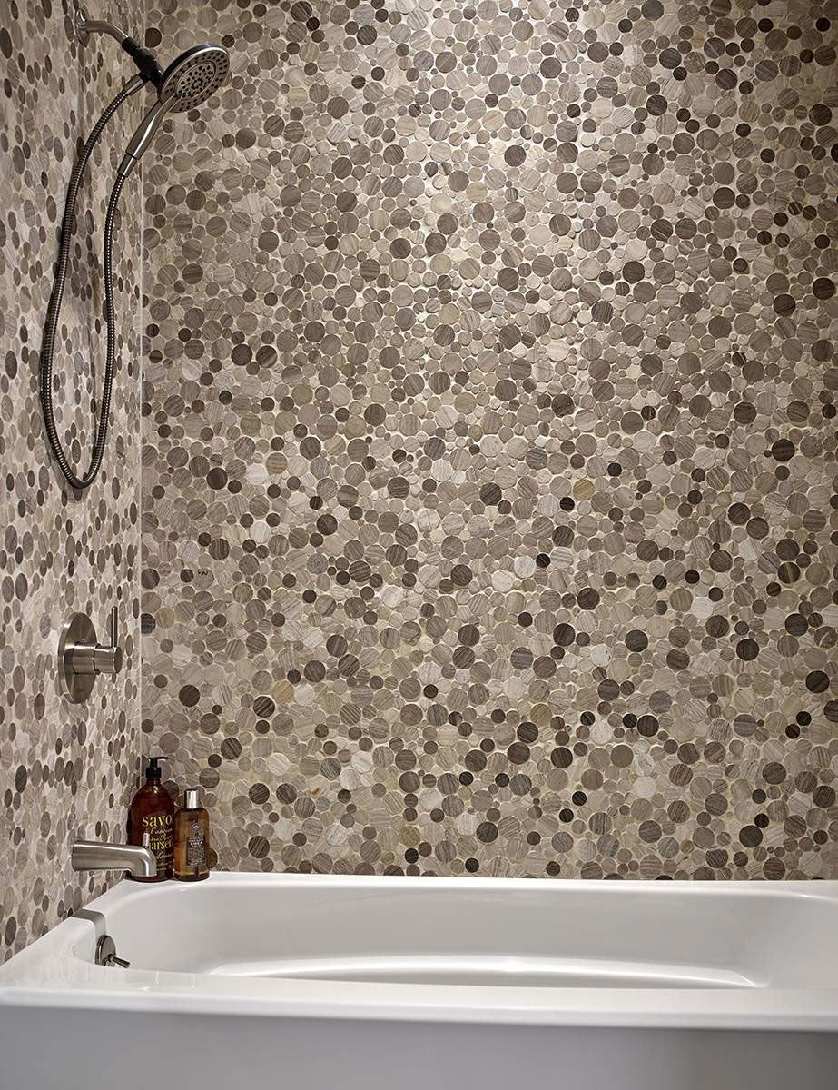 SERENITY STONE PEBBLES MESH BACKED Mosaic - Shop at Home Craft Studio - 4