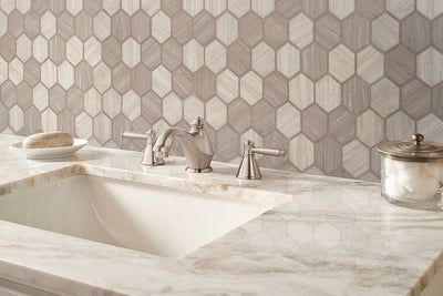 SILVA OAK 2 HEXAGON Mosaic - Shop at Home Craft Studio - 4