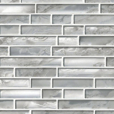 SILVER CANVAS INTERLOCKING Mosaic, Wall Tile, Floor or Wall Tile - Shop at Home Craft Studio - 1