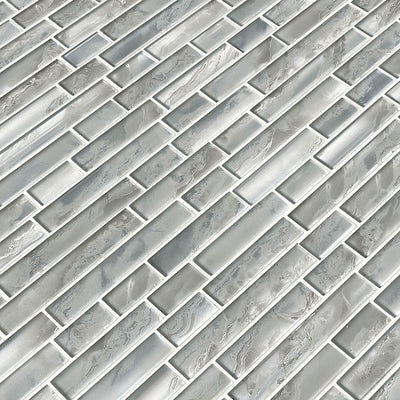 SILVER CANVAS INTERLOCKING Mosaic, Wall Tile, Floor or Wall Tile - Shop at Home Craft Studio - 2