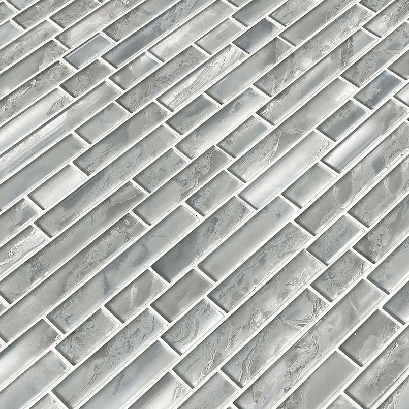 SILVER CANVAS INTERLOCKING Mosaic, Wall Tile, Floor or Wall Tile - Shop at Home Craft Studio - 2