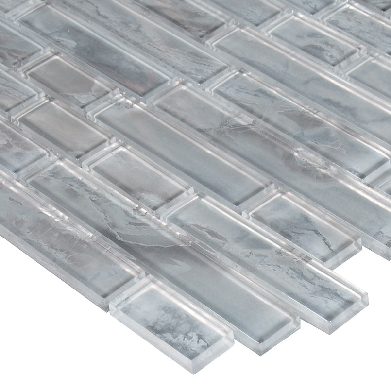 SILVER CANVAS INTERLOCKING Mosaic, Wall Tile, Floor or Wall Tile - Shop at Home Craft Studio - 3