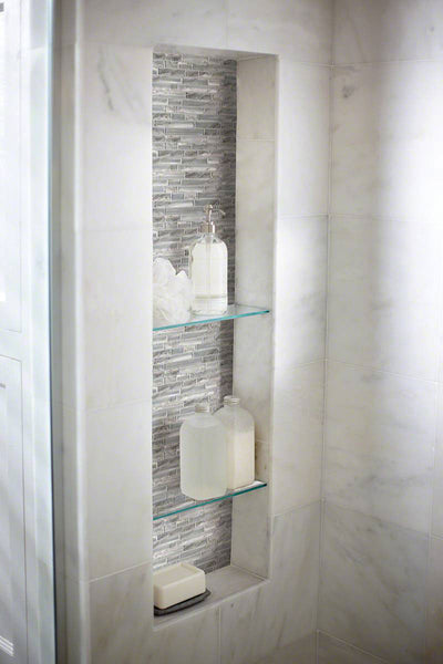 SILVER CANVAS INTERLOCKING Mosaic, Wall Tile, Floor or Wall Tile - Shop at Home Craft Studio - 5