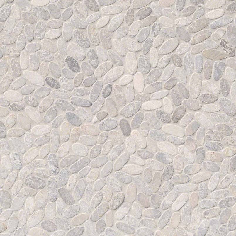 SLICED ASH PEBBLES MESH BACKED Mosaic, Wall Tile, Floor or Wall Tile - Shop at Home Craft Studio - 1