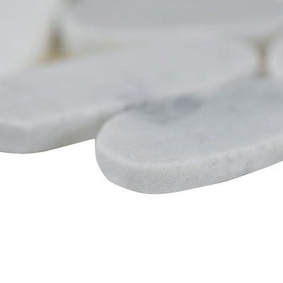 SLICED CARRARA WHITE PEBBLE Mosaic - Shop at Home Craft Studio - 3