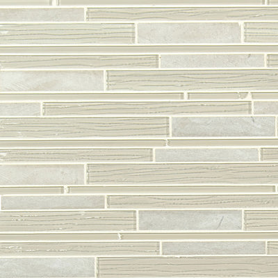 SNOWCAP BLEND INTERLOCKING Wall Tile, Mosaic - Shop at Home Craft Studio - 1
