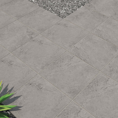 SORENO GRIGIO 24X24 MATTE Floor or Wall Tile - Shop at Home Craft Studio - 10