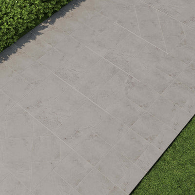 SORENO GRIGIO 24X24 MATTE Floor or Wall Tile - Shop at Home Craft Studio - 12