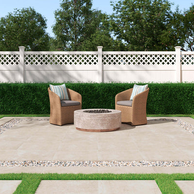 SORENO IVORY 24X48 MATTE Floor or Wall Tile - Shop at Home Craft Studio - 9