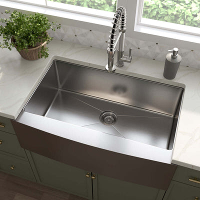SS 16 GAU FARMHOUSE APRON SINGLE BOWL-3321 Kitchen Sinks - Shop at Home Craft Studio - 7
