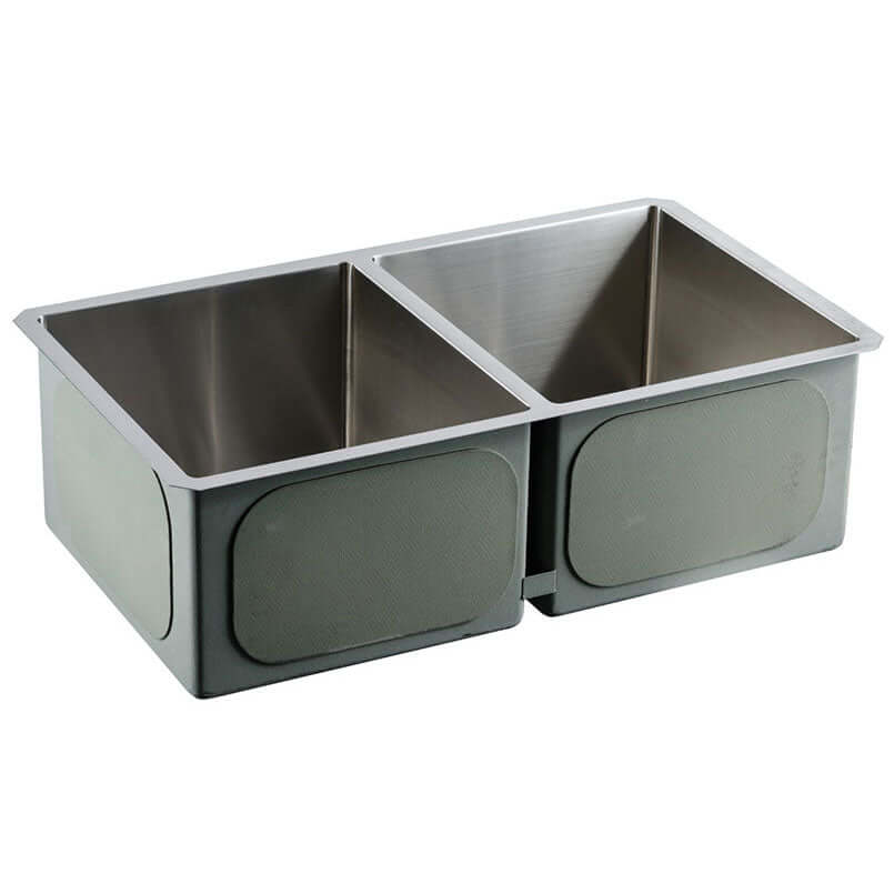 SS 16 GAU HANDCRAFTED DOUBLE BOWL 50/50-3219 Kitchen Sinks - Shop at Home Craft Studio - 5