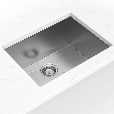 SS 16 GAU HANDCRAFTED SINGLE BOWL-2318 Kitchen Sinks - Shop at Home Craft Studio - 1