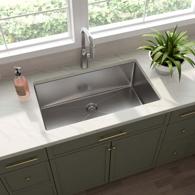 SS 16 GAU HANDCRAFTED SINGLE BOWL-3219 Kitchen Sinks - Shop at Home Craft Studio - 3