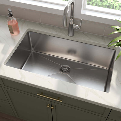 SS 16 GAU HANDCRAFTED SINGLE BOWL-3219 Kitchen Sinks - Shop at Home Craft Studio - 7