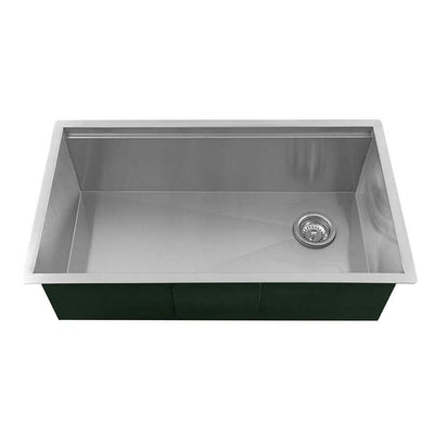 SS 16 GAU HANDCRAFTED WORKSTATION SINGLE BOWL-3319 Kitchen & Vanity Sinks - Shop at Home Craft Studio - 11