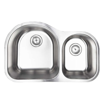 SS 18 GAU DOUBLE BOWL 60/40-3120 Kitchen Sinks - Shop at Home Craft Studio - 2