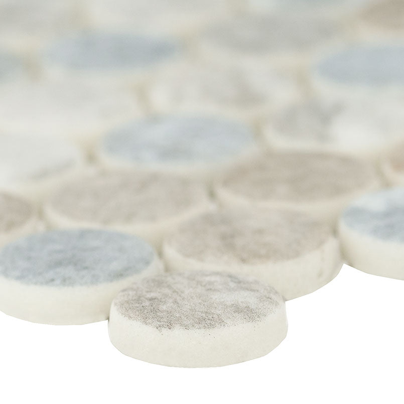 STONELLA PENNY ROUND Mosaic, Wall Tile - Shop at Home Craft Studio - 4