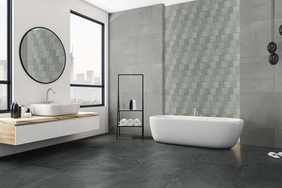 Sande Grey 12X24 Polished Floor or Wall Tile - Shop at Home Craft Studio - 7