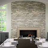 Sedona Grey Ledger Corner Stacked Stone Panels - Shop at Home Craft Studio - 4