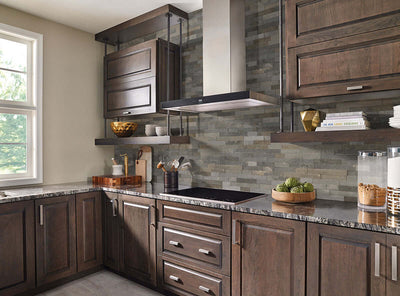 Sedona Grey Ledger Corner Stacked Stone Panels - Shop at Home Craft Studio - 5