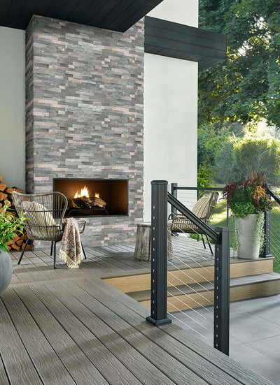 Sierra Blue Corner"L" Pnl Stacked Stone Panels - Shop at Home Craft Studio - 12
