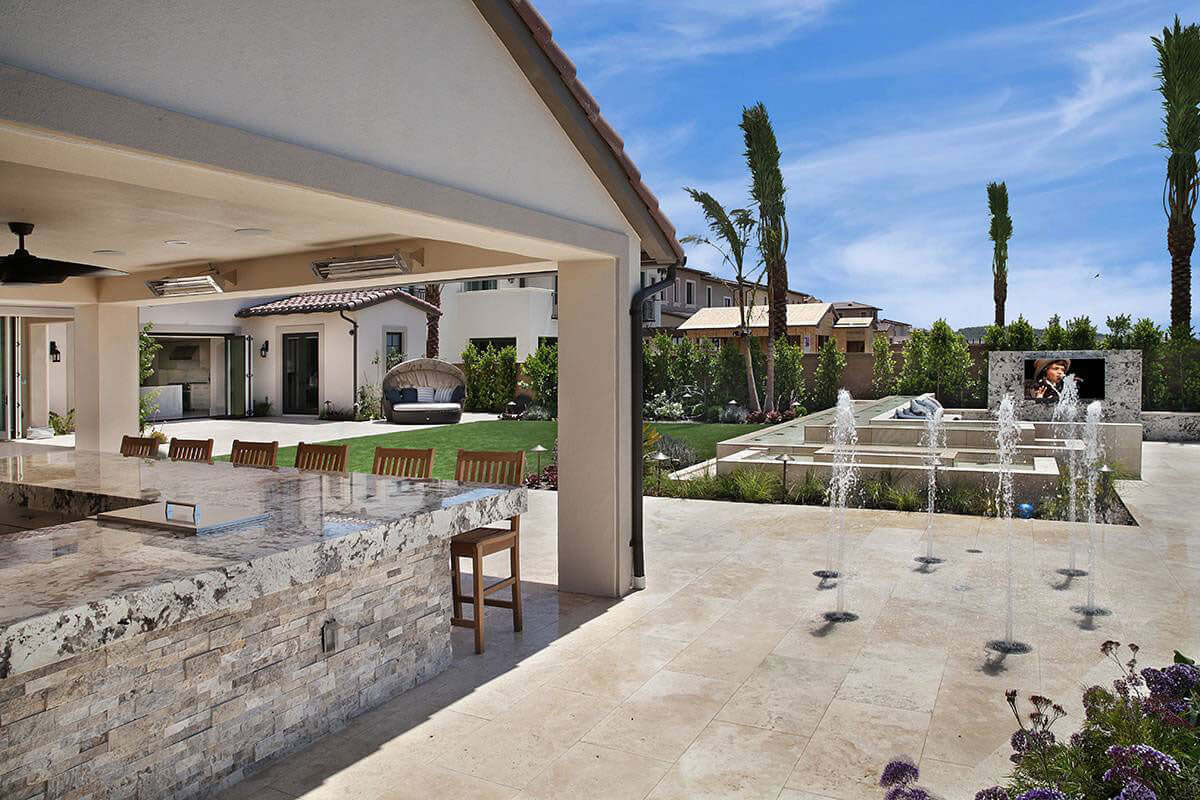 Silver Travertine Corner"L" Stacked Stone Panels - Shop at Home Craft Studio - 10