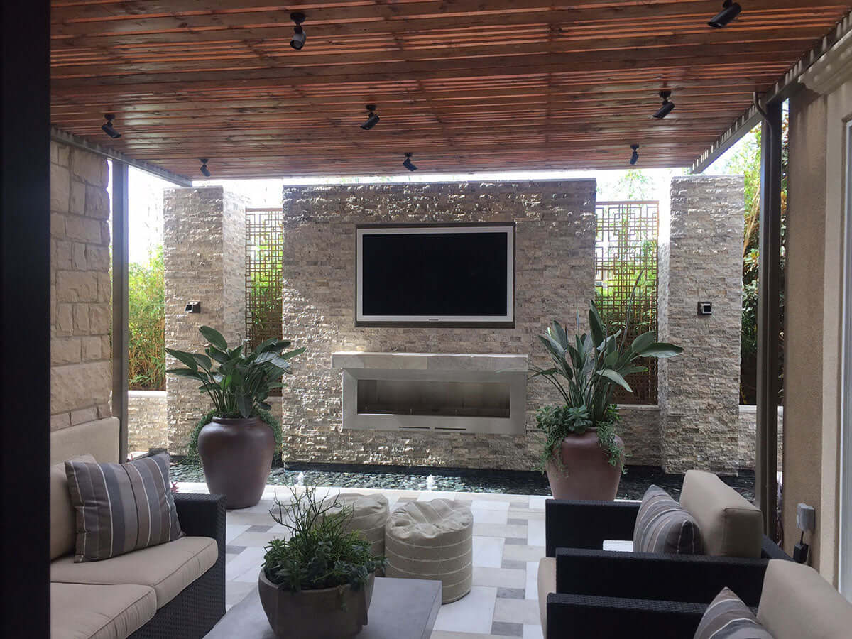 Silver Travertine Corner"L" Stacked Stone Panels - Shop at Home Craft Studio - 15