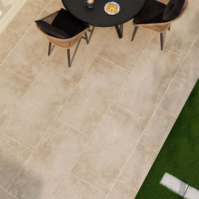 Soreno Taupe 24X24 Matte Floor or Wall Tile - Shop at Home Craft Studio - 10