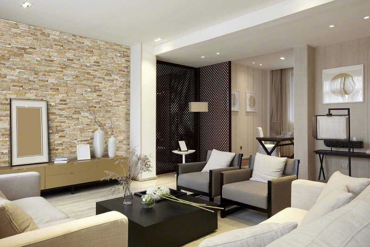 Sparkling Autumn Ledger Corner Stacked Stone Panels - Shop at Home Craft Studio - 3