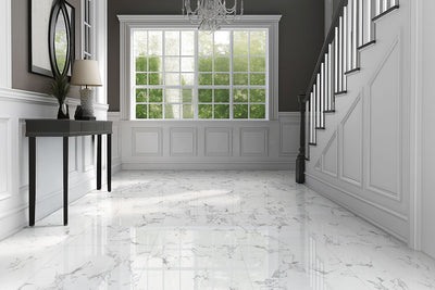 Statuario 3X18 Bullnose Matte Floor or Wall Tile - Shop at Home Craft Studio - 6