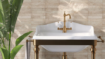 Stella Biscotti 2X10 Glossy Ceramic Tile - Shop at Home Craft Studio - 12