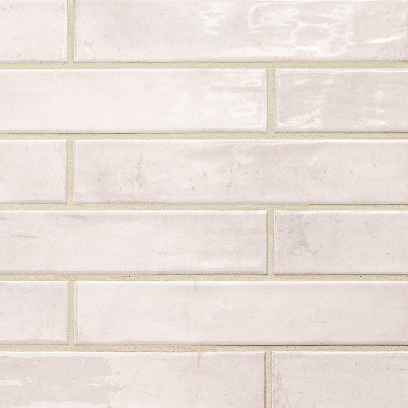 Stella Blush 2X10 Glossy Backsplash & Wall Tile - Shop at Home Craft Studio - 1