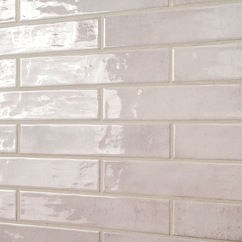 Stella Blush 2X10 Glossy Backsplash & Wall Tile - Shop at Home Craft Studio - 3