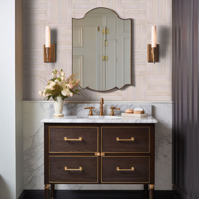 Stella Blush 2X10 Glossy Backsplash & Wall Tile - Shop at Home Craft Studio - 10