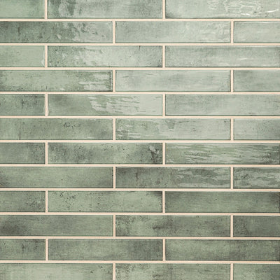 Stella Emerald 2X10 Glossy Ceramic - Shop at Home Craft Studio - 1