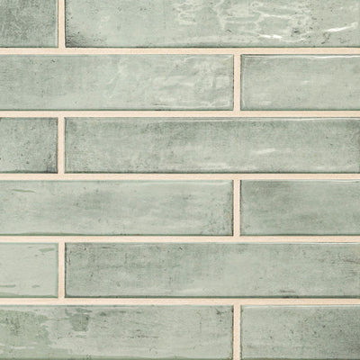 Stella Emerald 2X10 Glossy Ceramic - Shop at Home Craft Studio - 2