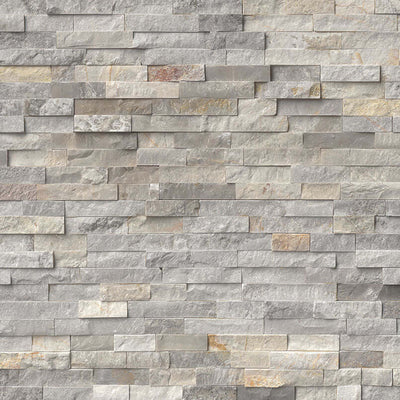 Sunset Silver Splitface Ledger Corner Stacked Stone - Shop at Home Craft Studio - 2